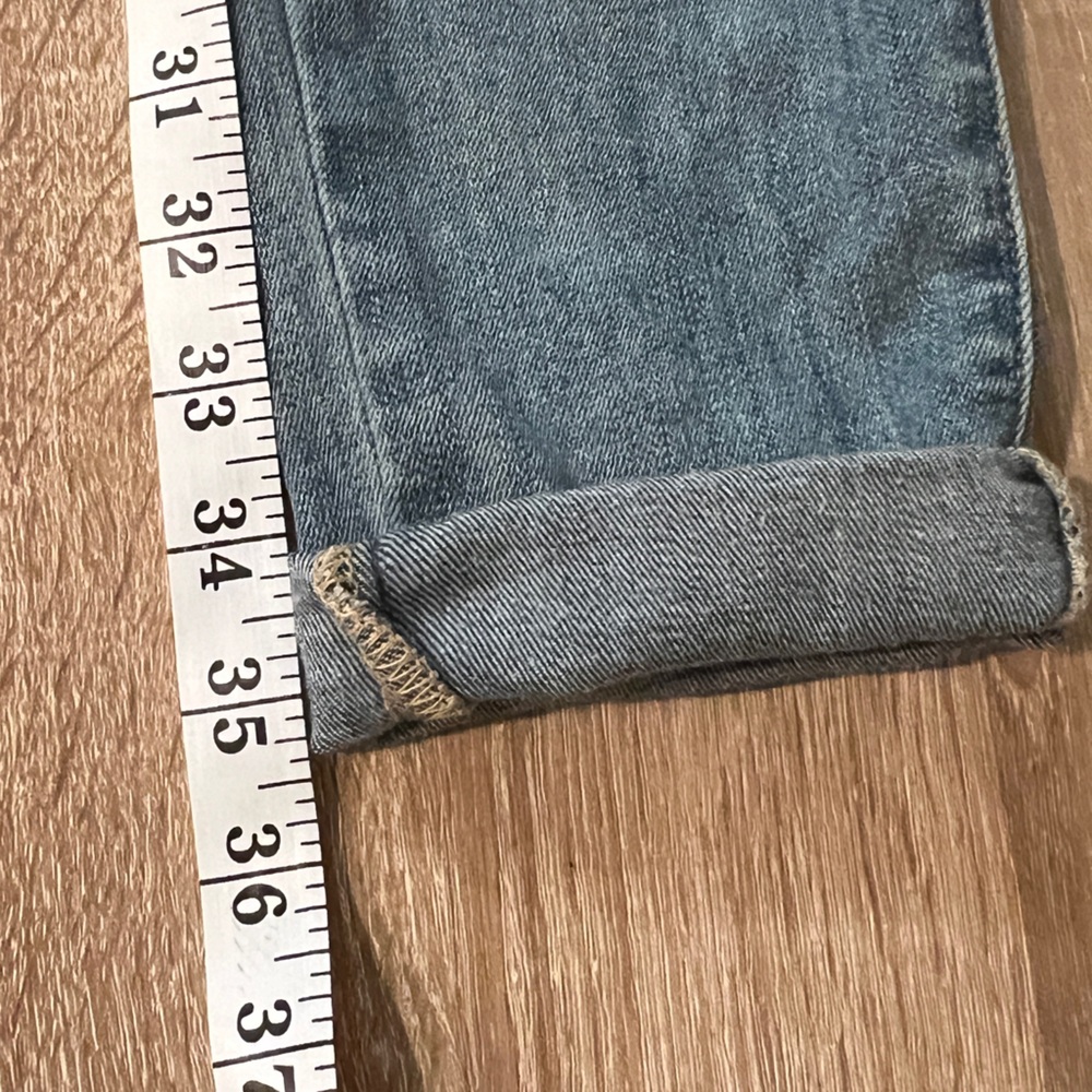 Judy Blue Light Blue Distressed Boyfriend Jeans Skinny fit - Picture 8 of 9